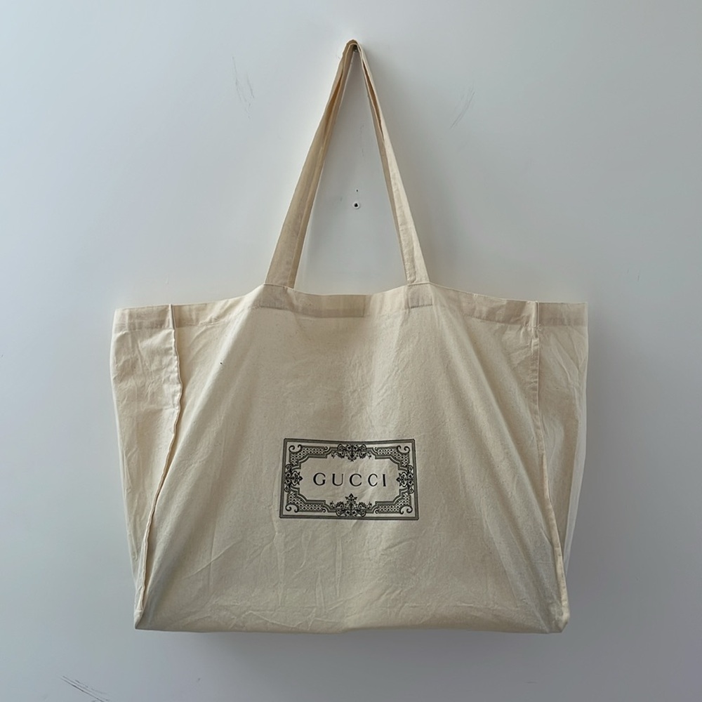 Gucci Canvas Large Capacity Tote